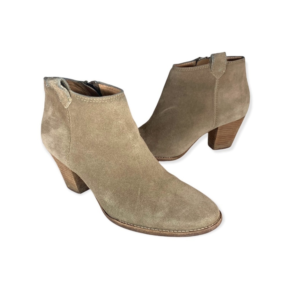Madewell Billie Taupe Ankle Boots